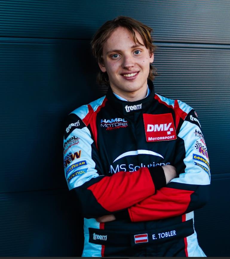 Eric Tobler im Rennoverall von Hampl Motors