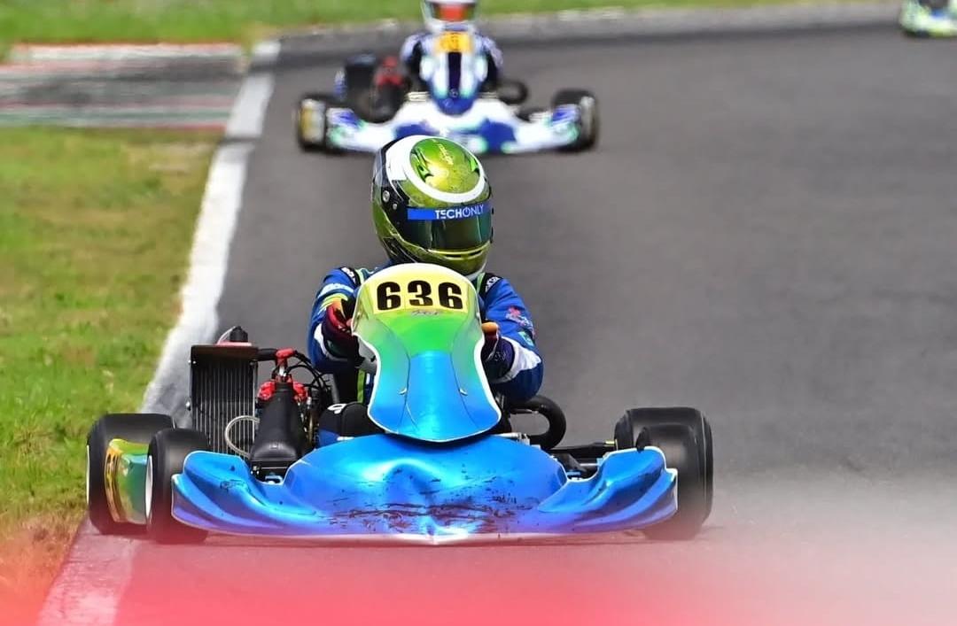 Eric Tobler im Rennkart #636